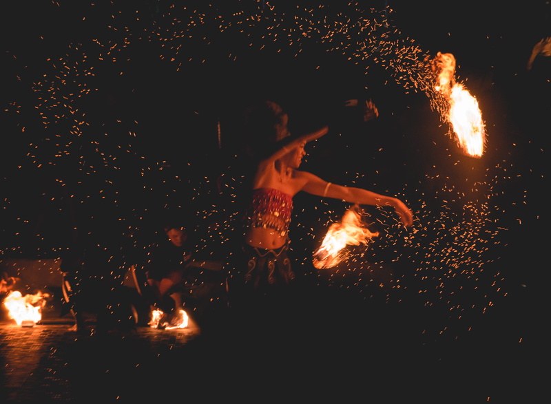 nature, lifestyles, performance, one person, 2K, sparks, skill, poracay, illuminated, milky way, burning, arts culture and entertainment, heat - temperature