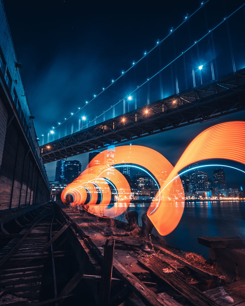 illumination, traffic, metal, light trail, urban Scene, built Structure, orange light, night lights, bridge, building, architecture, san francisco, street