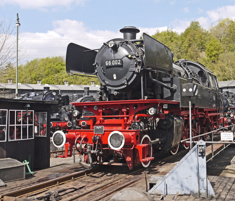 ruhr valley, transportation, plant, cloud - sky, historically, rail transportation, hub, locomotive shed, train - vehicle, train, tree, public transportation