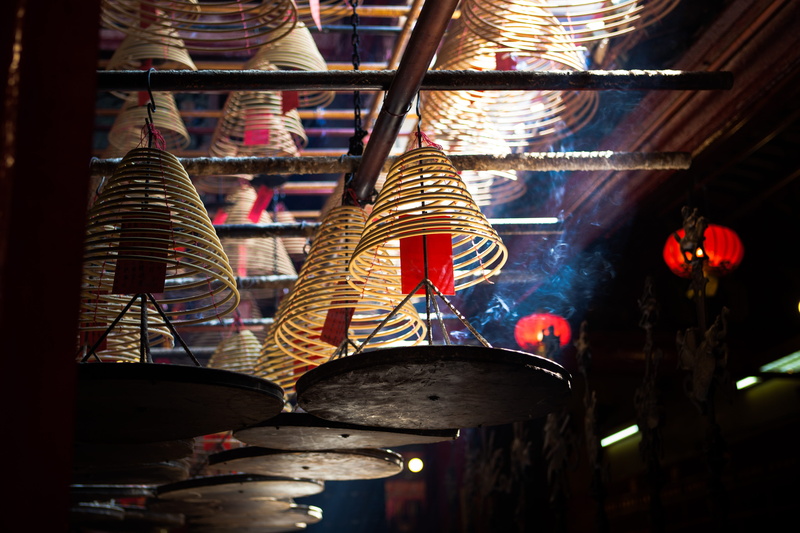 cultures, ceiling, pendant, illuminated, gray, lighting equipment, photography, temple - Building, day, spirituality, place of worship, decors, china, rattan