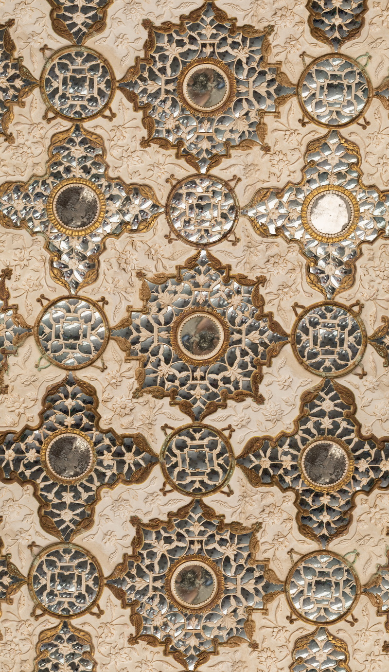 decorative, stylish, mirrors, mughal, day, old, shape, indoors, built structure, architecture, white, texture, art and craft, elegance, retro, backgrounds