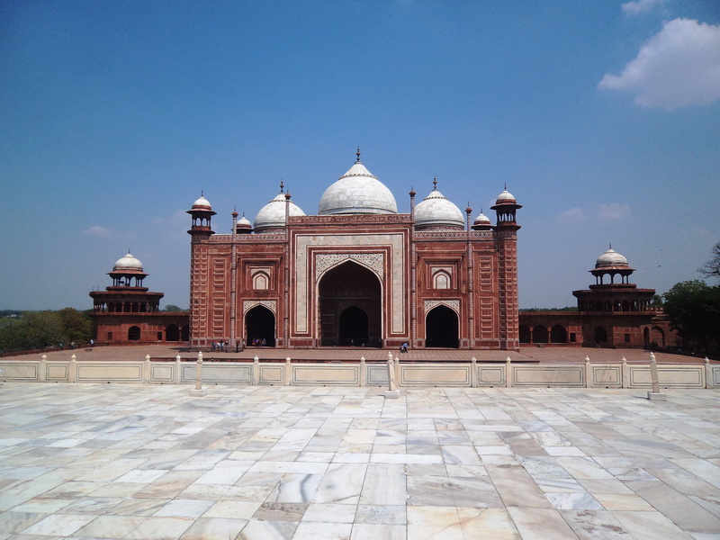 4K, mausoleum, culture, mughal Empire, india, palace, facade, arc, landmark, no people, famous, asia, red, islam, uttar, built structure, clear sky, heritage