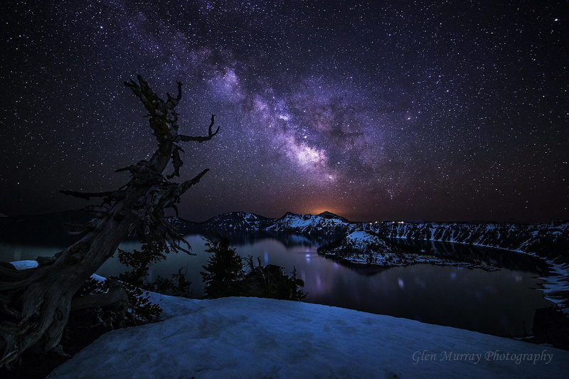 no people, the milky way, USA, scenics - nature, snowcapped mountain, star, nature, star field, night, environment, brown, space, landscape, beauty in nature