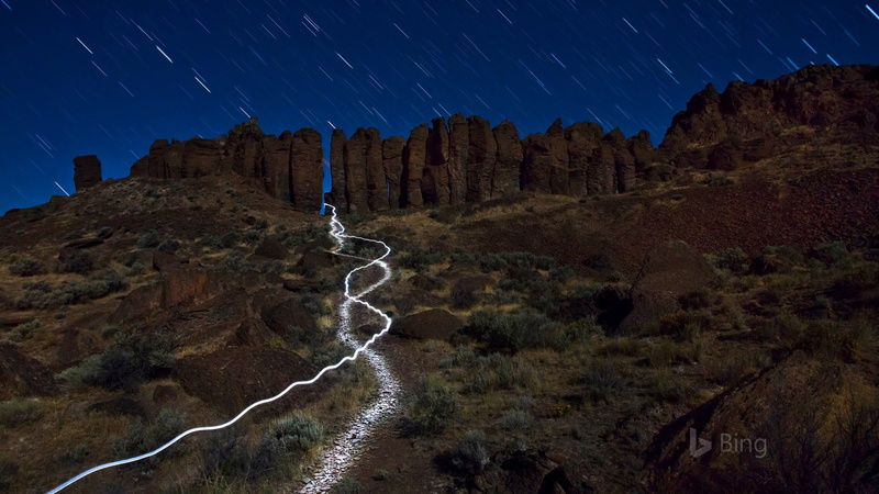 motion, night, no people, space and astronomy, space, long exposure, tranquility, star - space, landscape, astronomy, star trail, nature, 1080P, mountain