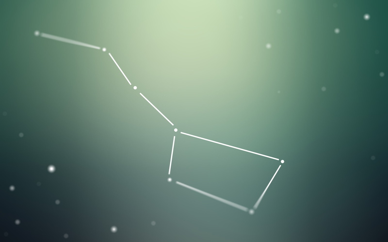 dipper, space, big, hd, green, stars, 2K, the