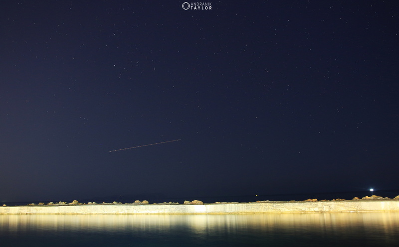 waterfront, beauty in nature, water, sky, architecture, major, star - space, sea, ursa, star, star field, no people, reflection, outdoors, greece, scenics - nature