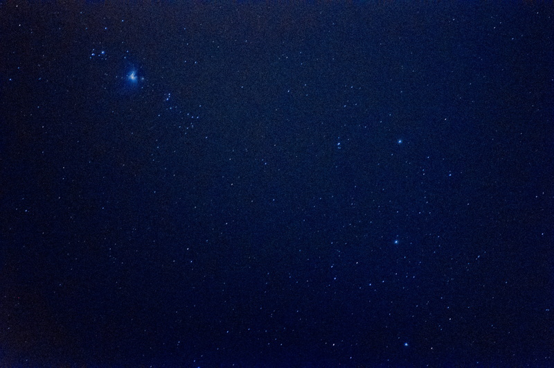no people, galaxy, star, tranquil scene, constellation, blue, sky, night, space, space and astronomy, nature, astronomy, full frame, low angle view, scenics - nature