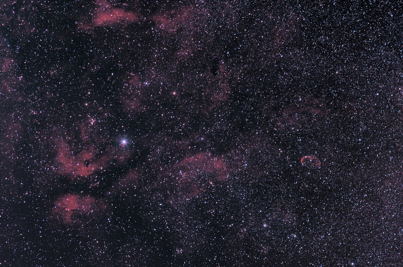 1080P, the constellation of the Swan, Gamma Cygnus, brightness, second, star