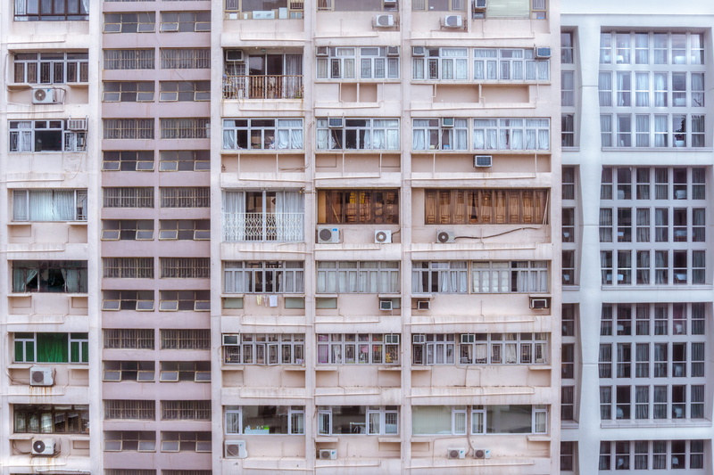 full frame, backgrounds, repetition, no people, city, day, built structure, view, minimalsm, outdoors, air conditioner, bird, building exterior, photo