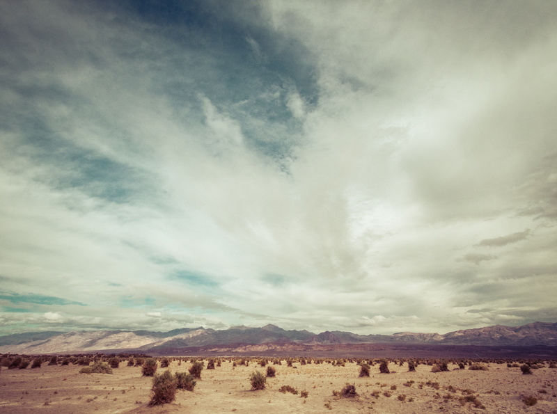 brush, remote, Clouds, tranquil scene, landscape, 4K, outdoors, Desert, scenes, Nature, deathvalley, semi-arid, deathvalleynationalpark, environment, climate