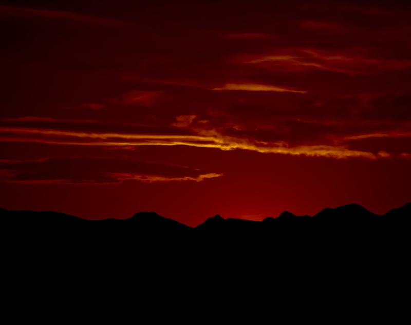 outdoors, rhyolite, tranquility, Clouds, cloud - sky, idyllic, orange color, environment, beauty in nature, dv2011, awe, tranquil scene, Nature, sky, 2K