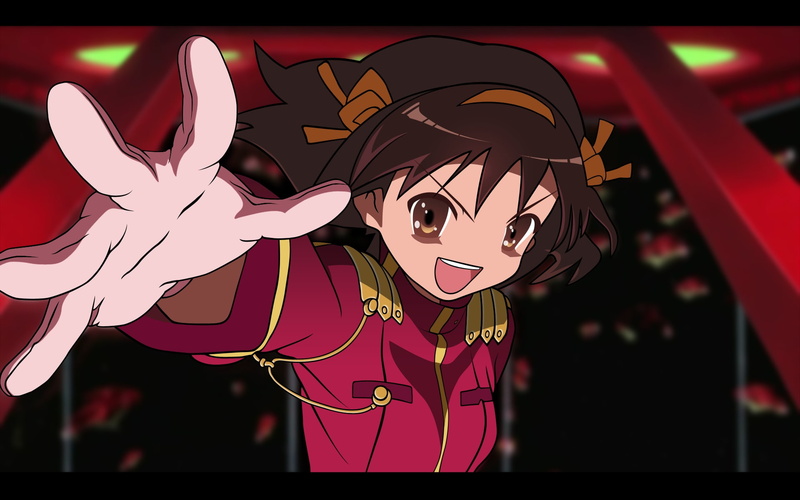 sagittarius, 1080P, yuutsu, haruhi, vector, soldier, iii, space, suzumiya, day