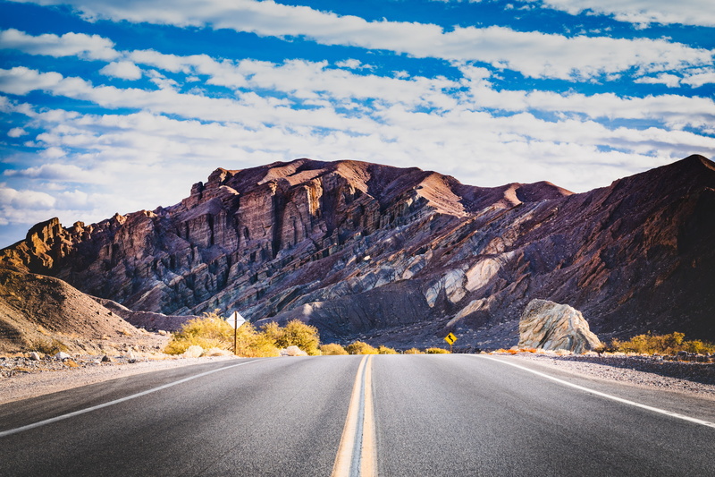 non-urban scene, way, mountain, the way forward, gray, 5K, no people, diminishing perspective, clouds, deathvalley, roadtrip, beauty in nature, direction