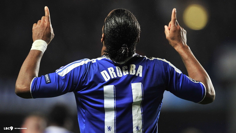 sportsman, 1080P, waist up, night, chelsea fc didier drogba, adult, human arm, sport, rear view, competition, arms raised, human limb, blue, achievement