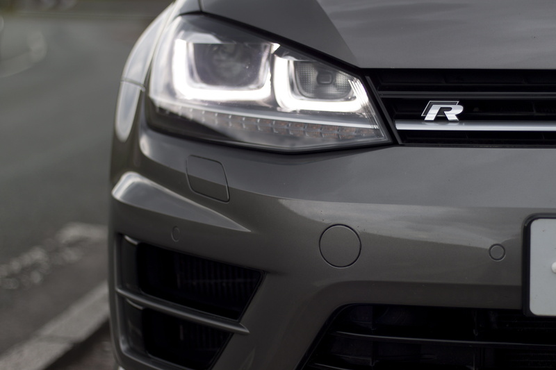 Automotive, close-up, luxury, R, focus on foreground, mode of transport, outdoors, Car, front view, chrome, 4K, r, headlight, Vw, speed, autosalon, gray