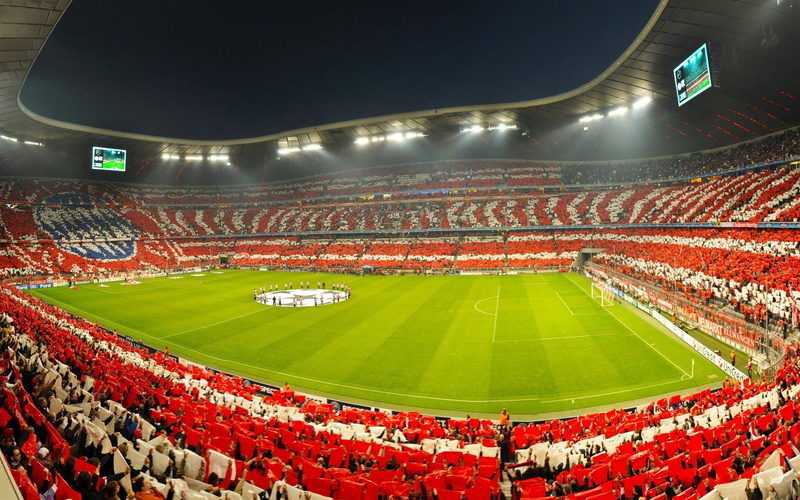 spectator, built structure, crowd, competition, illuminated, sports venue, large group of people, grass, team sport, arena, leisure activity