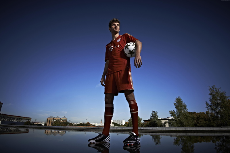 Football, soccer, Thomas Muller, FIFA, The best players 2015, striker, 5K, Bayern Munich
