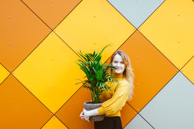 brochure, leafed, women, beautiful woman, advertisement, 5K, day, person, face, plant, photo, green, woman, art, young women, smiling, lifestyles, hair
