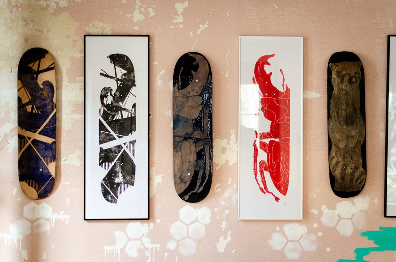 reflection, 4K, female likeness, male likeness, no people, sport, close-up, social issues, sea life, animal, bird, wall - building feature, skate deck