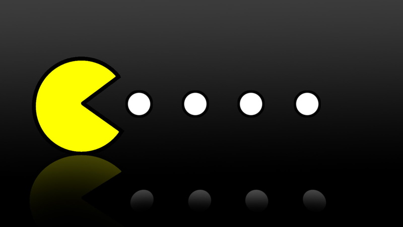 video games, 720P, hd, pacman