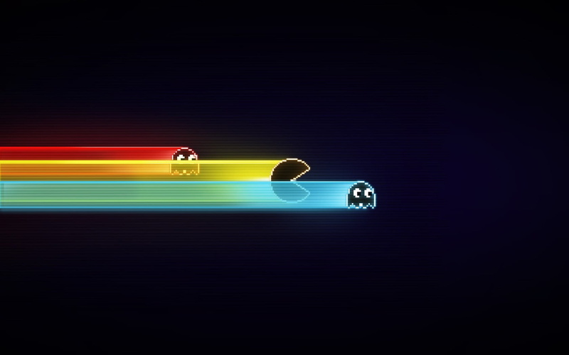 light - natural phenomenon, backgrounds, success, number, Pacman, motion, copy space, arts culture and entertainment, multi colored, night, glowing, transportation