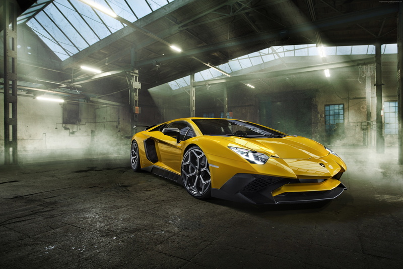 supercar, Novitec Torado, yellow, 4K, Lamborghini Aventador LP 750-4 Superveloce