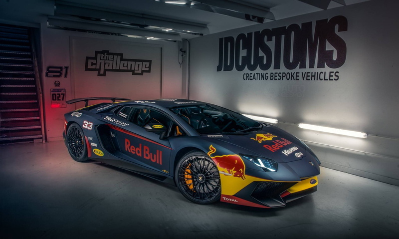 Superveloce, Lamborghini, Red Bull, 1080P, Aventador