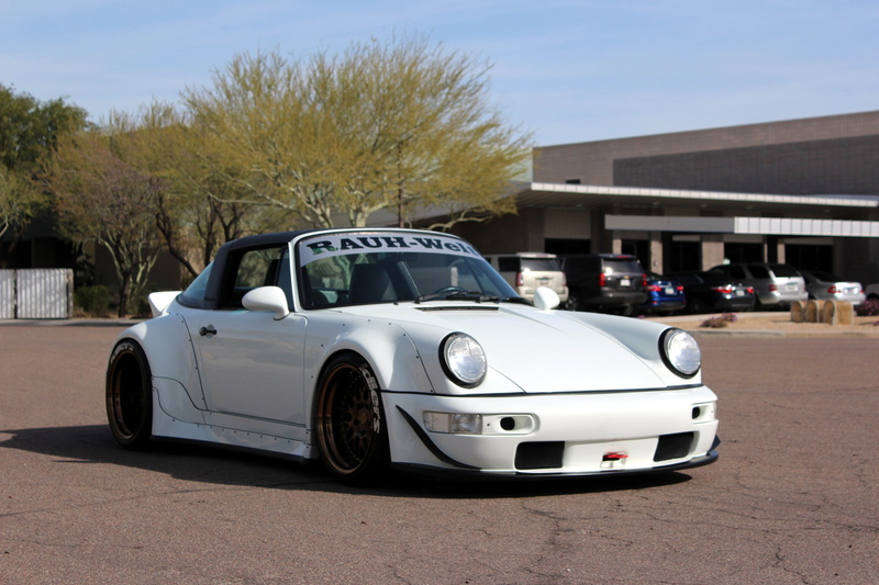 targa, wide, body, rwb, 4K, 964
