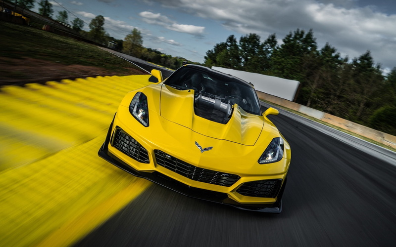 Chevrolet Corvette, Chevrolet, Race Car, Chevrolet Corvette C7.R, Car, 1080P, Grand Tourer, Yellow Car, Vehicle