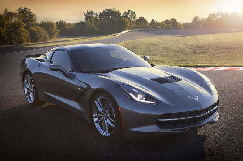 land vehicle, convertible, stationary, luxury, no people, road trip, outdoors, plant, tree, sunset, sky, chevrolet corvette c7 4k cool background, mode of transportation