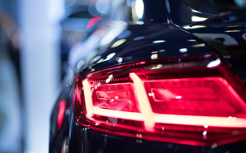 Audi, car, Tailights, 4K