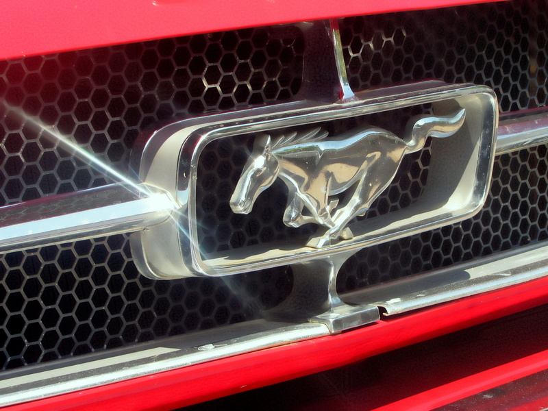 childhood dream, ford, gloss, Car, classic, reflection, close-up, sports car, transportation, 2K, crime, red, design, no people, machinery, mustang, wheel