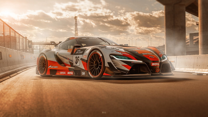 Game Art, by JREEL, Machine, JREEL, Toyota, Toyota FT-1, Auto, The V is for...., JREEL *, Art, by JREEL *, Gran Turismo Sport, 1080P, Transport and Vehicles