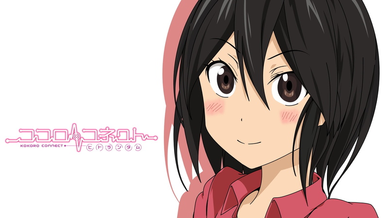 art and craft, young women, lifestyles, 1080P, one person, portrait, Inaba Himeko, close-up, headshot, beautiful woman, anime girls, cut out, Kokoro Connect