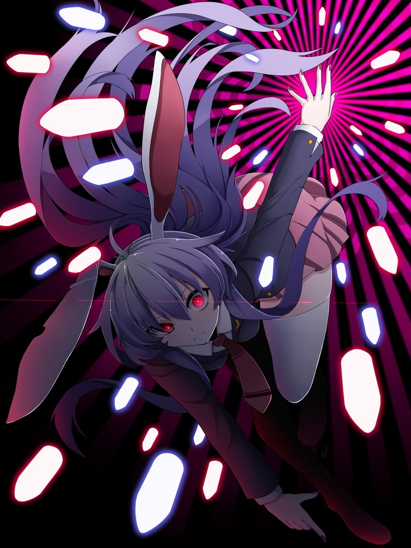 night, backgrounds, close-up, pattern, event, 720P, indoors, illuminated, decoration, celebration event, lighting equipment, nightlife, Reisen Udongein Inaba