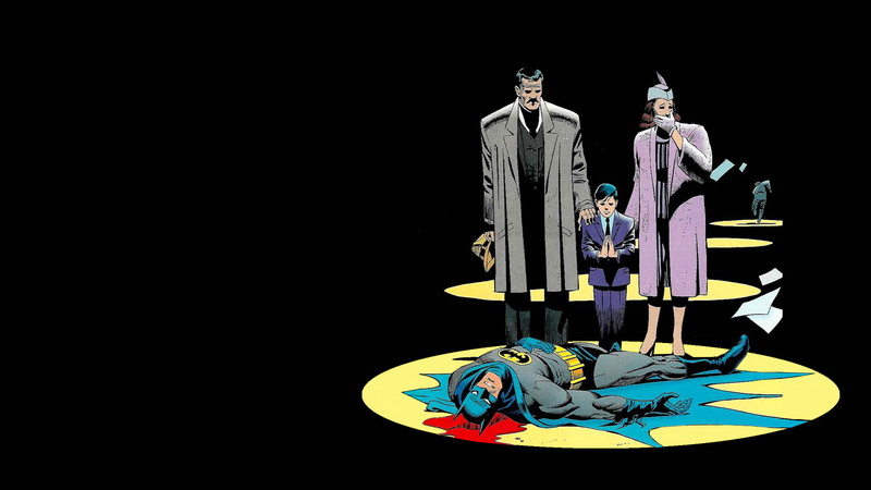 1080P, wall, paper, black, blood, batman, cartoon/comic, hd