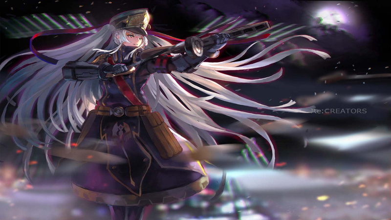 anime girls, Re:CREATORS, anime, 1080P, Gunpuku No Himegimi, digital art, Altair (Re: Creators), artwork, 2D