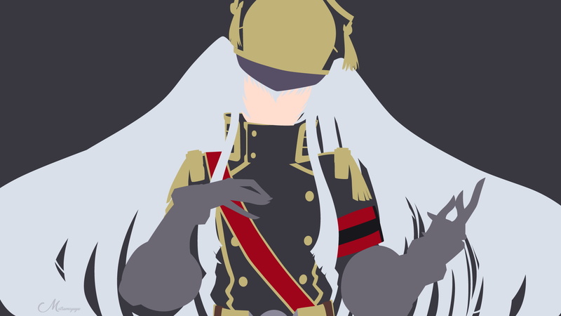 minimalism, front view, silhouette, studio shot, simple background, one person, sky, 1080P, unrecognizable person, outdoors, striped, Re:CREATORS, adult