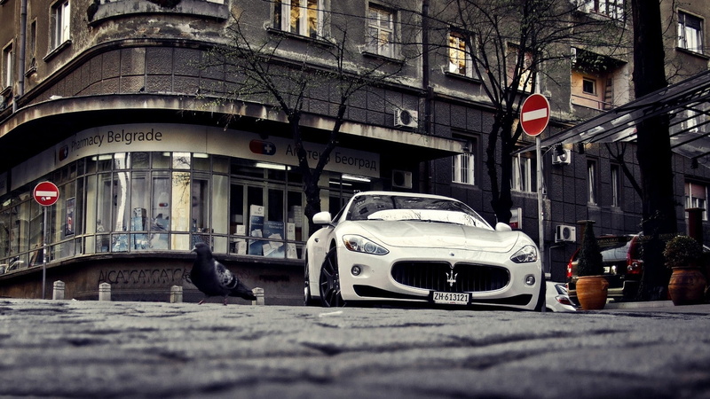 Maserati, car, 1080P, Maserati GranTurismo