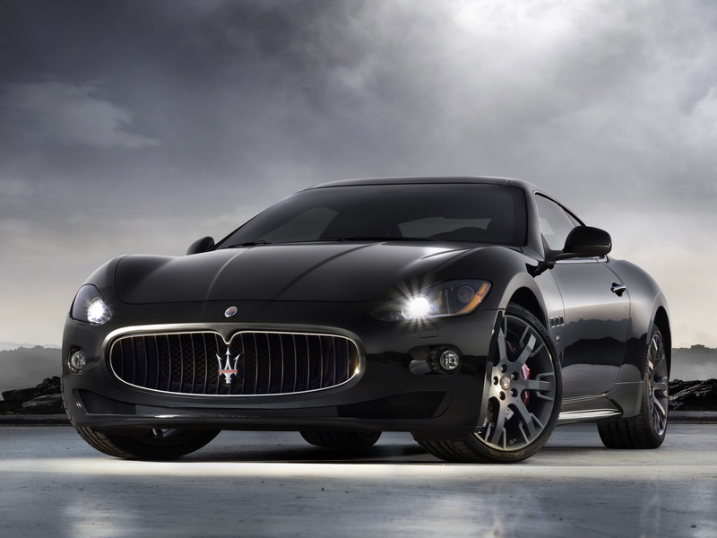 Maserati, car, black cars, 2K, vehicle