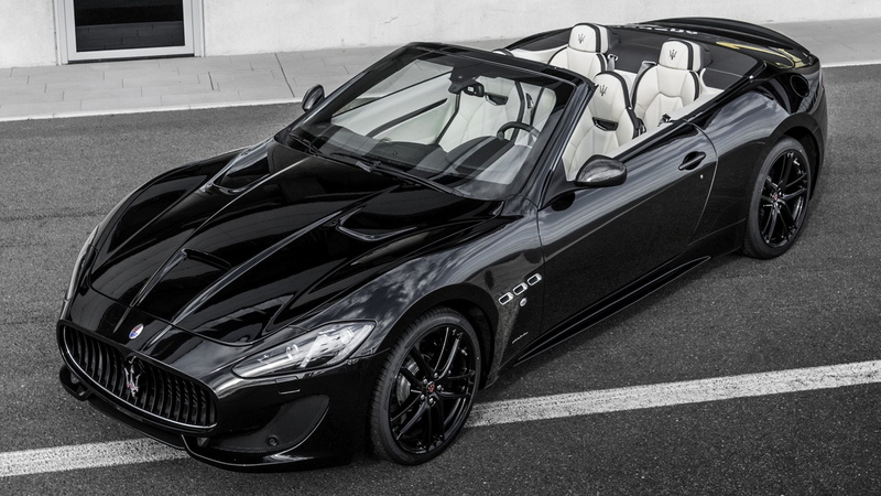 Grand Tourer, Sport Car, 1080P, Car, Maserati, Black Car, Maserati GranCabrio