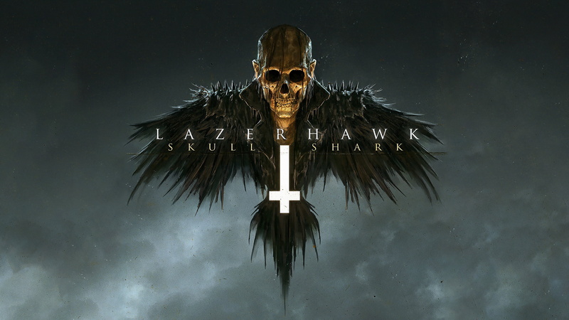 2K, spooky, portrait, skull, animals in the wild, one person, animal wildlife, lazerhawk, digital composite, black background, music, front view, studio shot