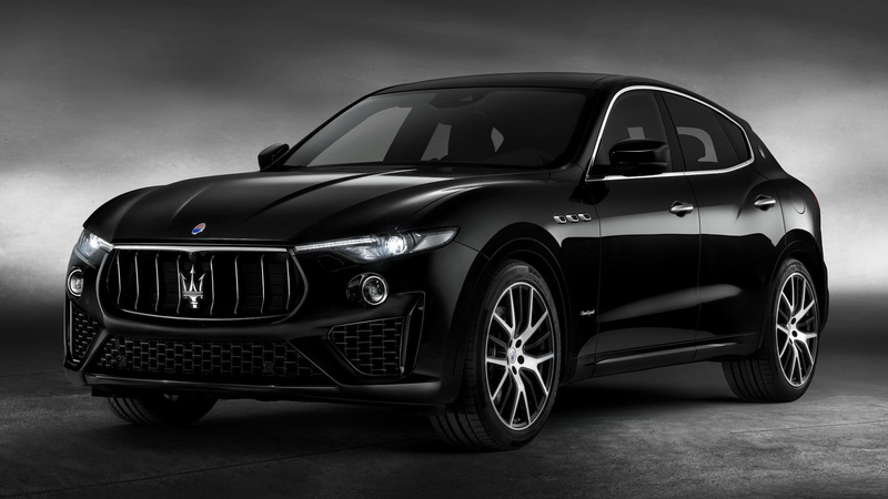 Mid-Size Car, Black Car, Maserati, Crossover Car, Luxury Car, Car, 1080P, Maserati Levante GranSport, SUV