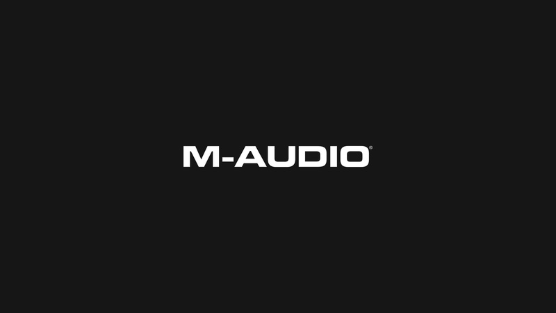 m-audio, speakers, music, black background, headphones, 2K, audio, sound