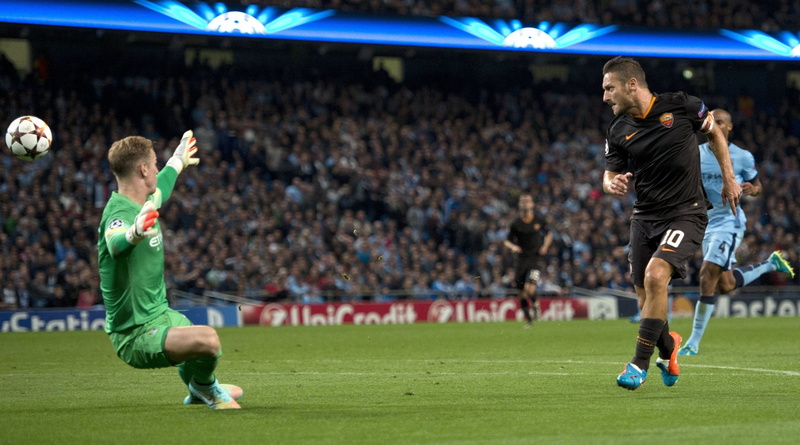 Francesco Totti, Totti, Europe, 1080P, UEFA, Nike, sport, Champions League, Football, jersey, Manchester City, Goal, AS Roma, Football Player