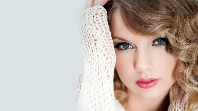 hair, blonde, blue eyes, beautiful woman, beauty, looking at camera, 1080P, body part, women, s, singer, studio shot, beautiful people, Taylor Swift, headshot