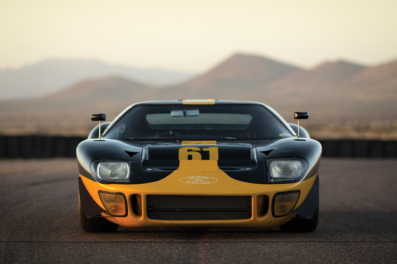 Ford GT40, Le Mans, Race Car, 4K