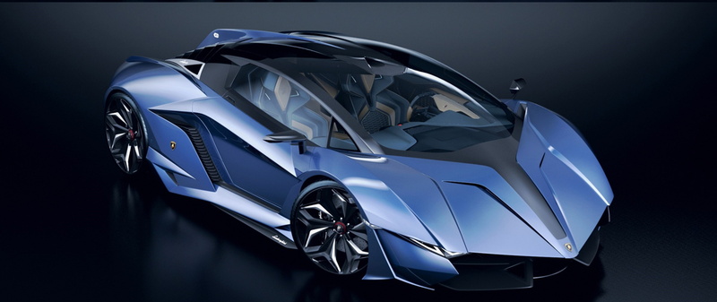 car, 2K, concept cars, Lamborghini, Lamborghini Resonare Concept 2015, vehicle