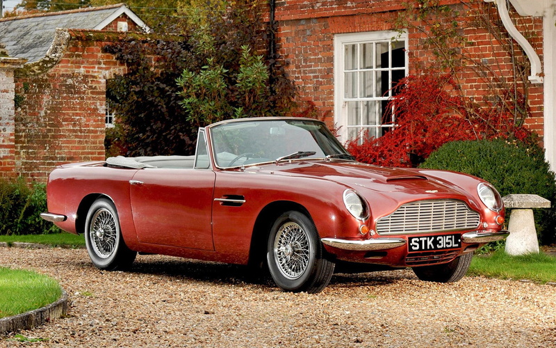 aston martin, 1920x1200, 1080P, aston, car, convertible, martin, db, aston martin db6, cars, red