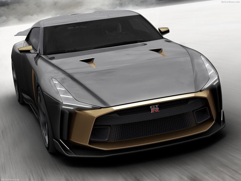 Nissan GT-R50 by Italdesign Concept, Nissan GTR, car, 720P